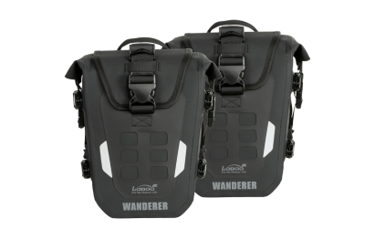 Túi treo hông Loboo Wanderer 6L đen BH11