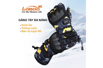 Găng tay chống nước + sưởi Loboo RS20